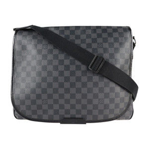 Louis Vuitton Renzo Shoulder Bag Graphite Black Gray